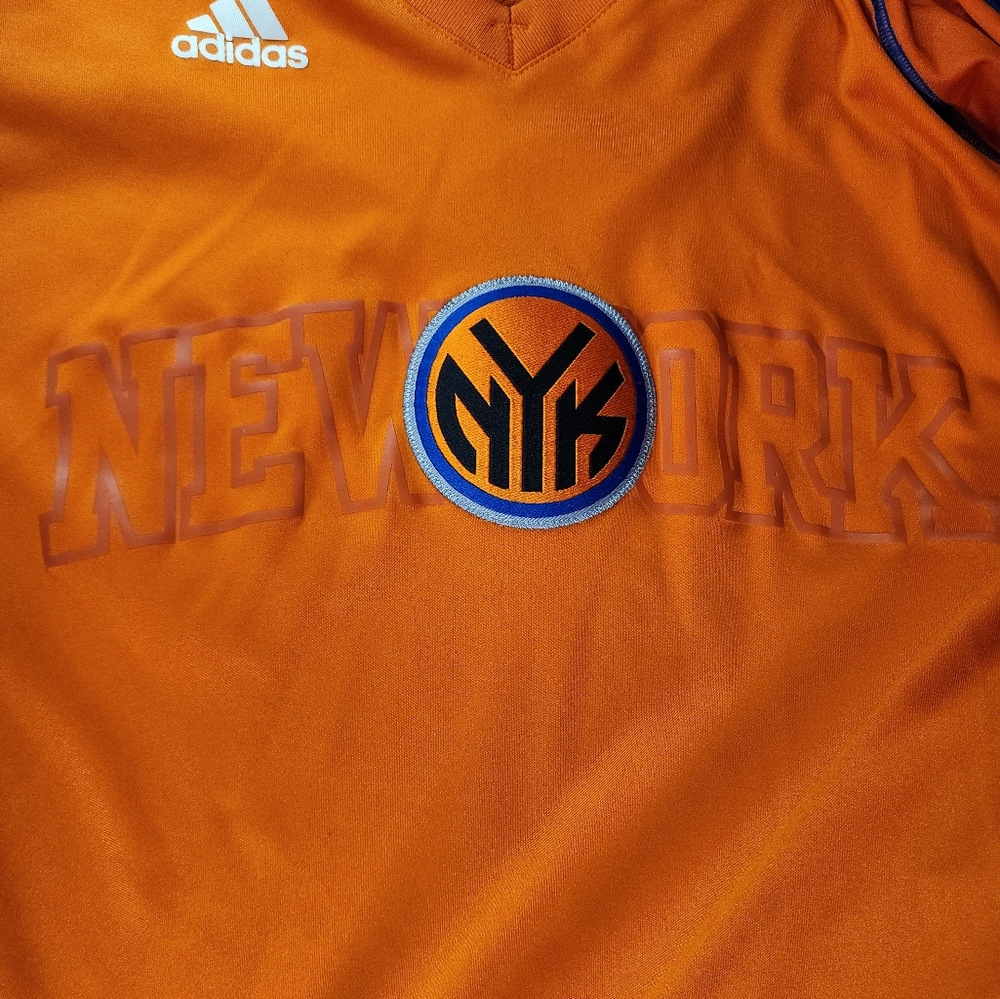 Adidas NY Knicks on court shooter long sleeve shirt - Picture 2 of 6